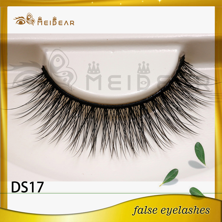 Private label hand made 3d silk eyelashes manufacturer indonesia